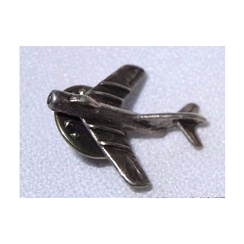 Mig 15 znaczek 3D samolot na pins stare srebro (id: 225)